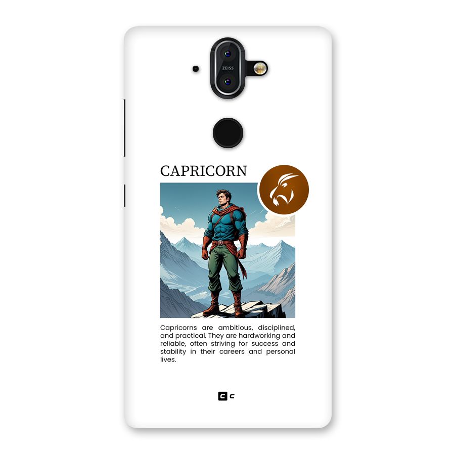 Clever Capricorn Back Case for Nokia 8 Sirocco