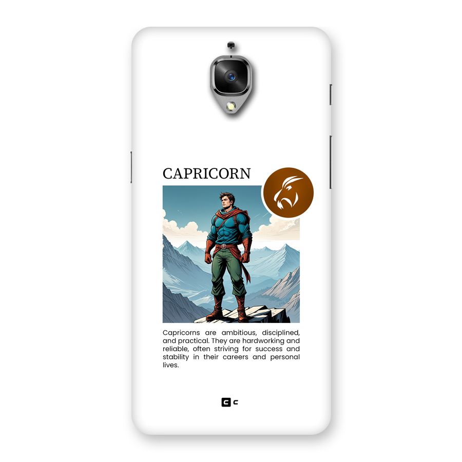 Clever Capricorn Back Case for OnePlus 3T