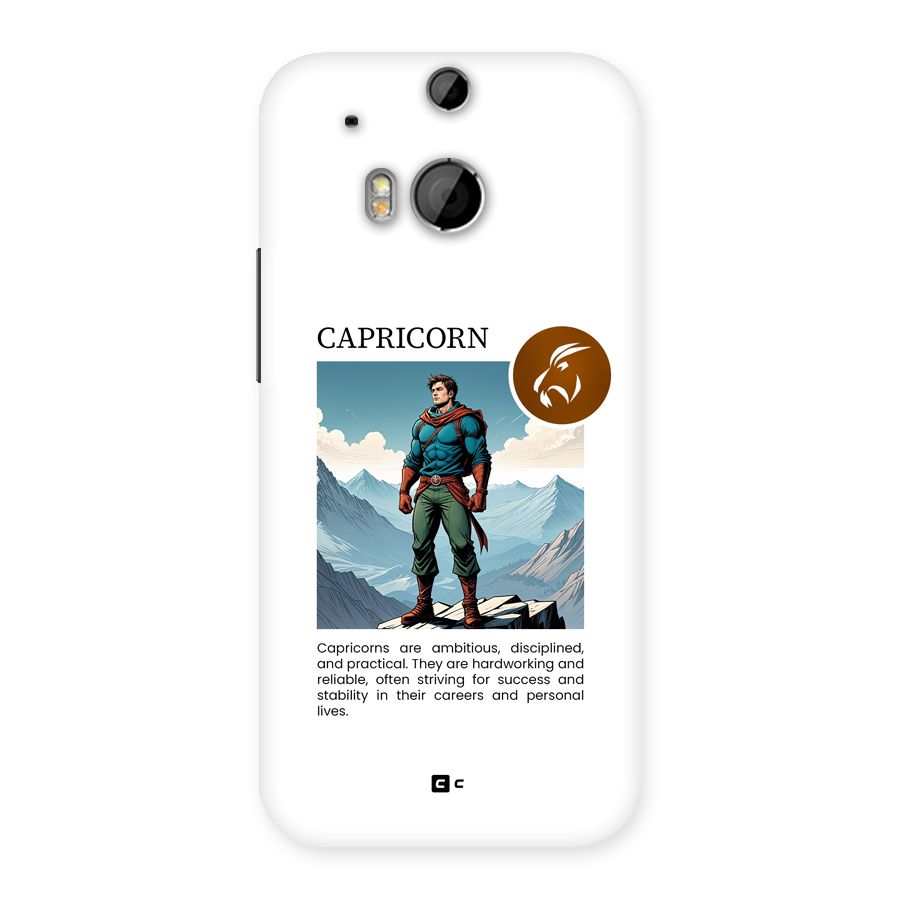 Clever Capricorn Back Case for One M8