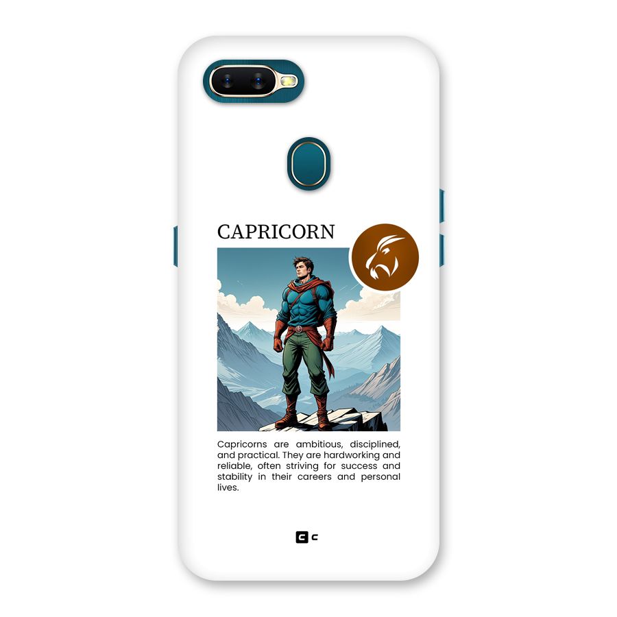 Clever Capricorn Back Case for Oppo A12s