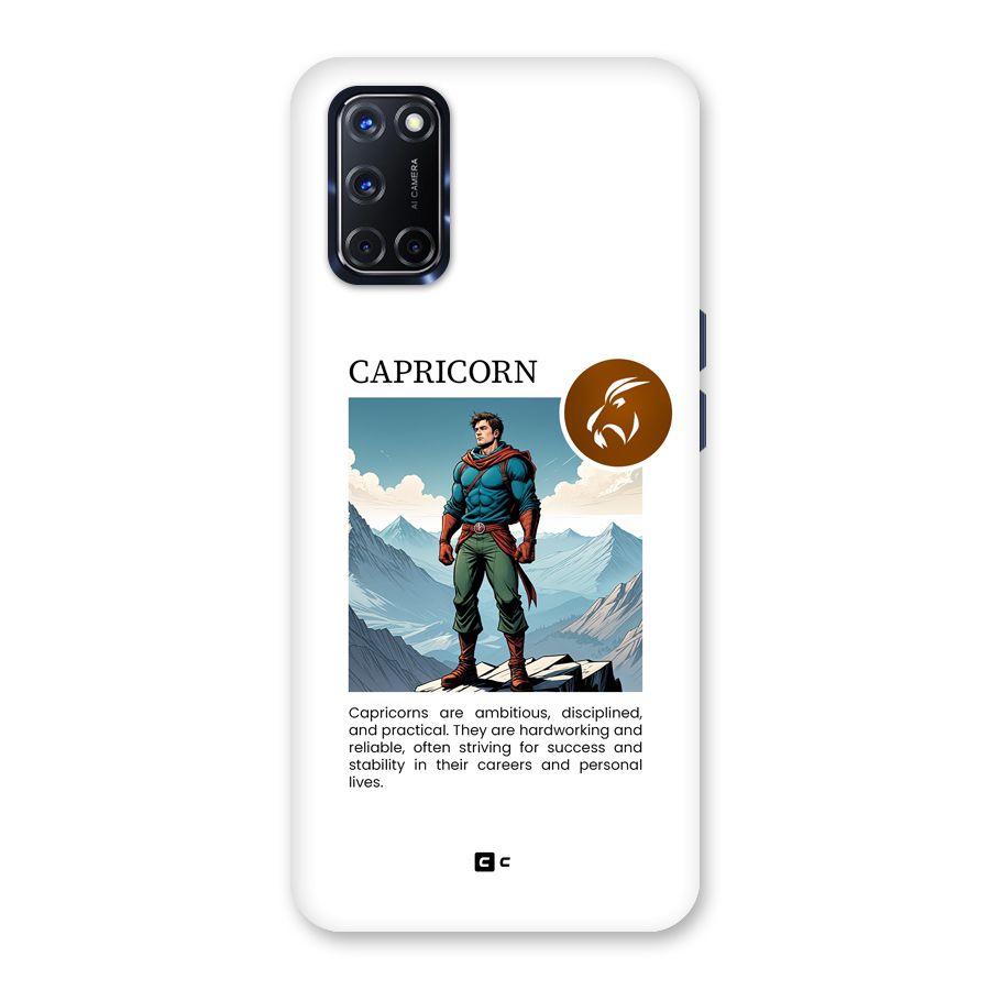 Clever Capricorn Back Case for Oppo A52