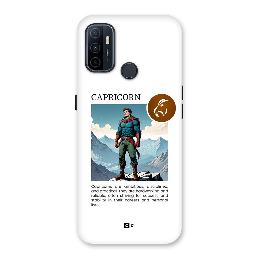 Clever Capricorn Back Case for Oppo A53