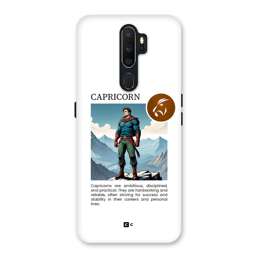Clever Capricorn Back Case for Oppo A5 (2020)