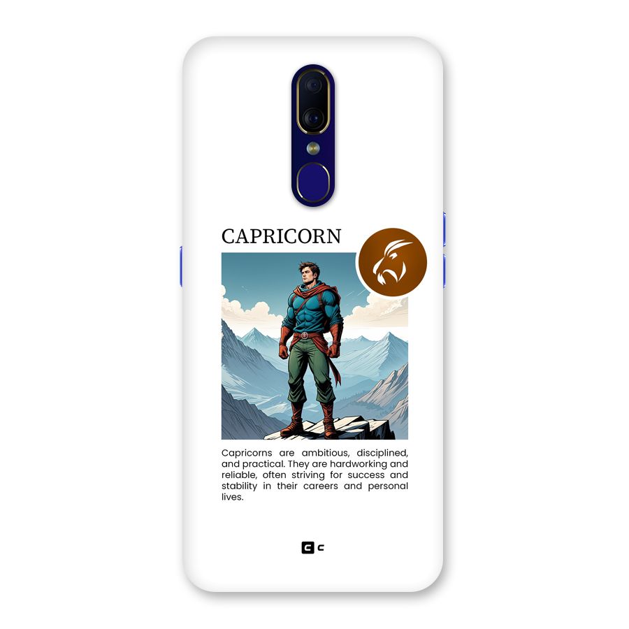 Clever Capricorn Back Case for Oppo A9