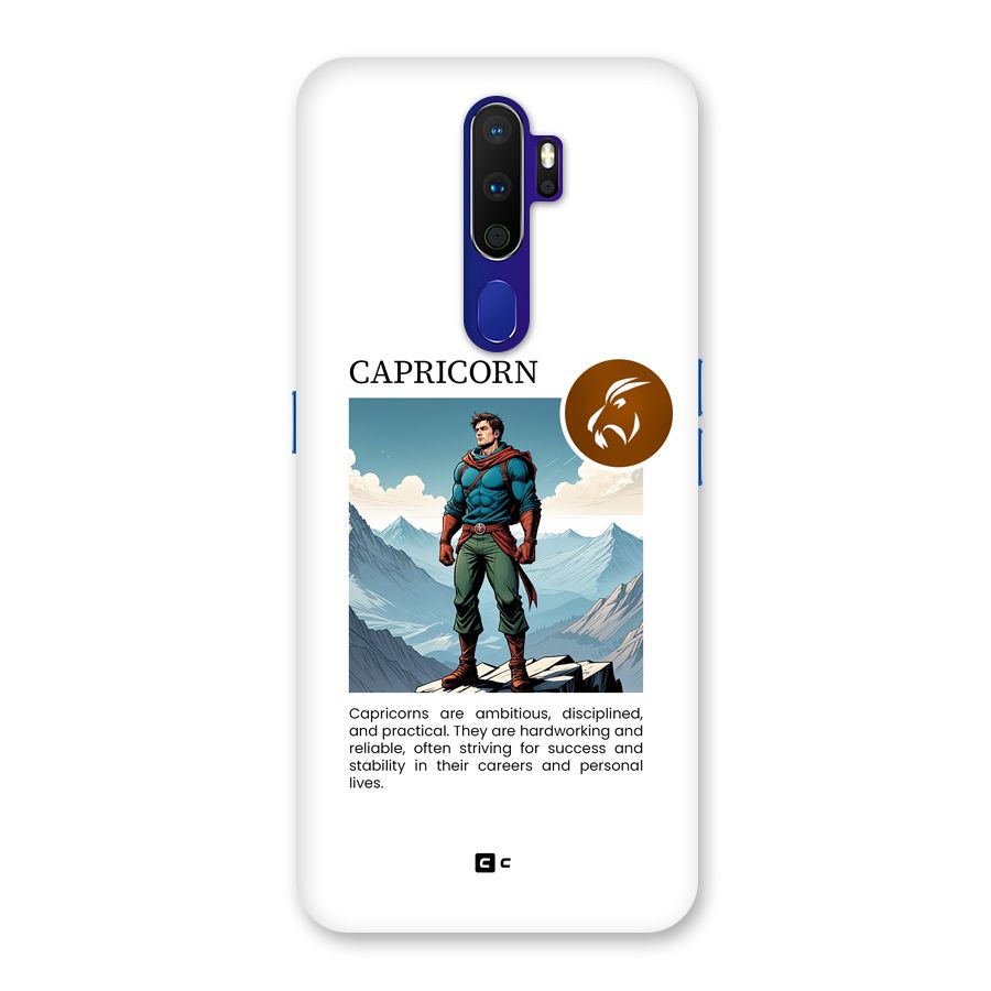 Clever Capricorn Back Case for Oppo A9 (2020)