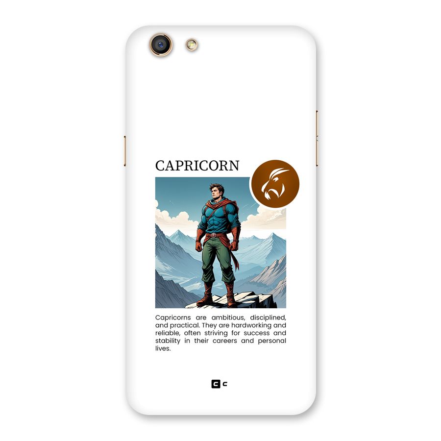 Clever Capricorn Back Case for Oppo F3