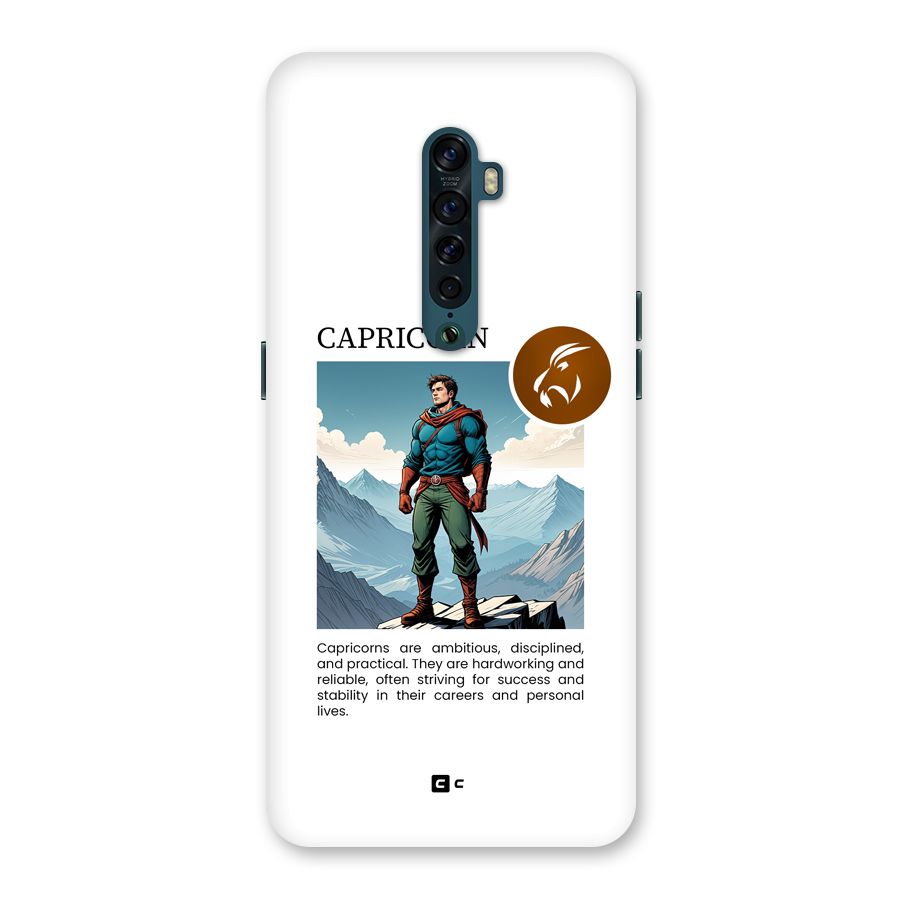 Clever Capricorn Back Case for Oppo Reno2