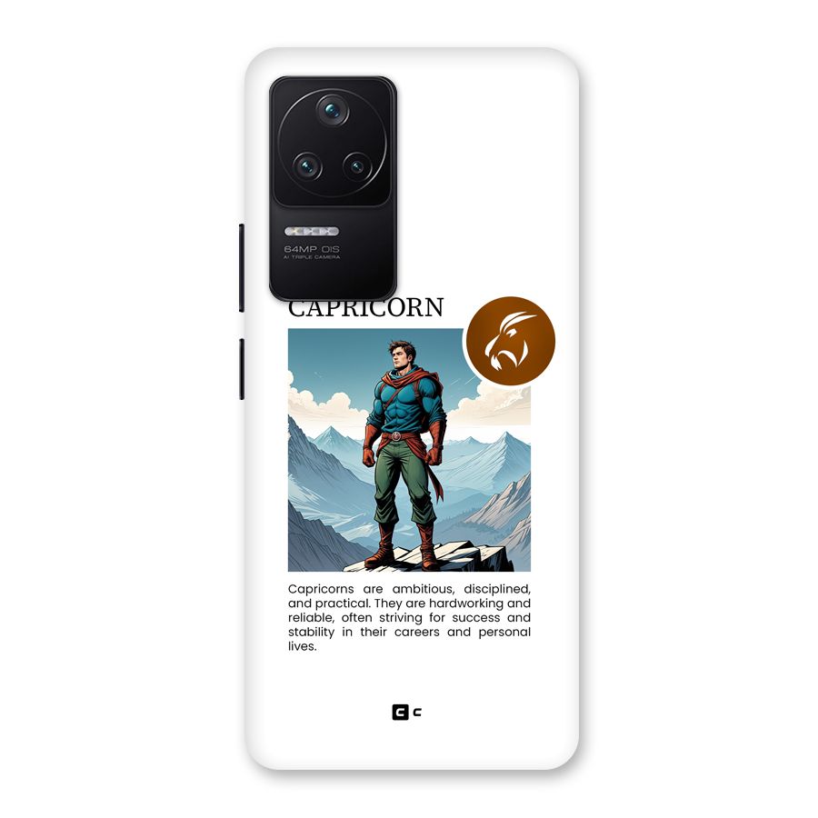 Clever Capricorn Back Case for Poco F4 5G