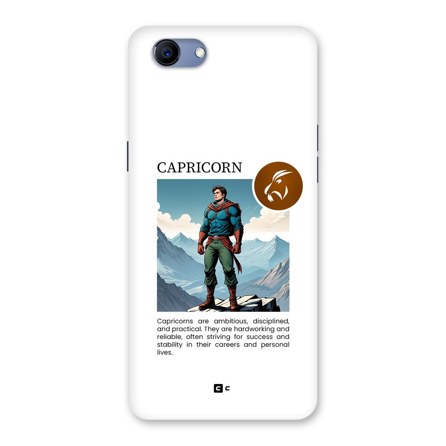 Clever Capricorn Back Case for Realme 1