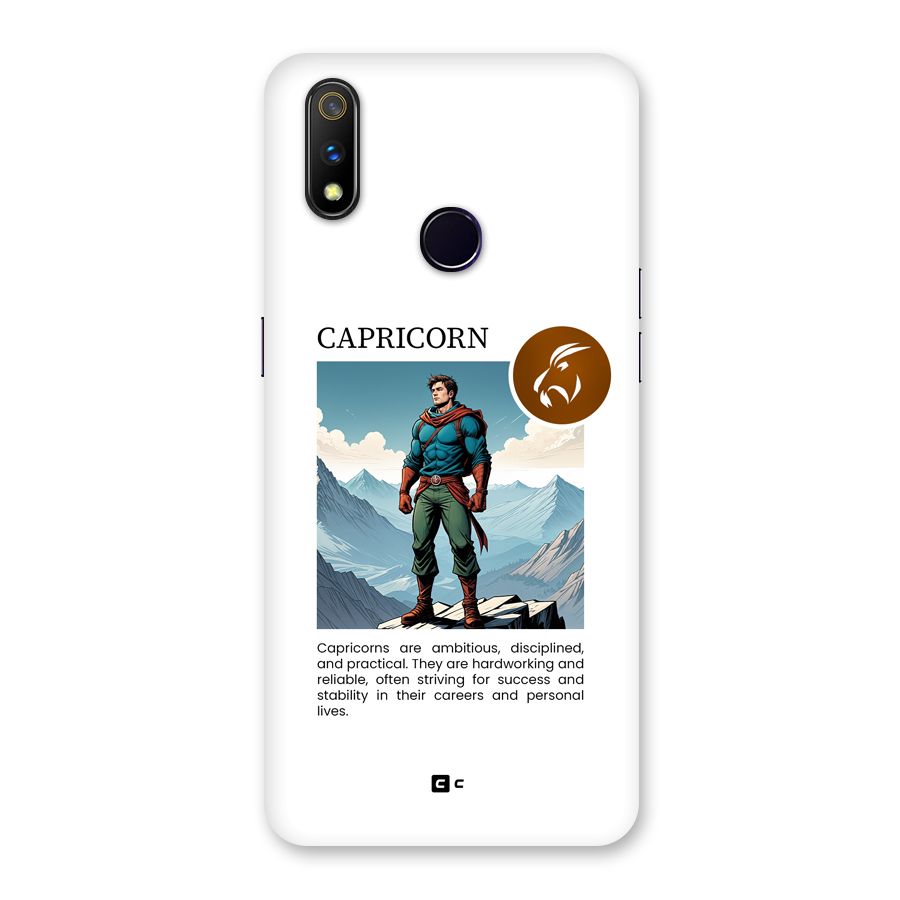Clever Capricorn Back Case for Realme 3 Pro