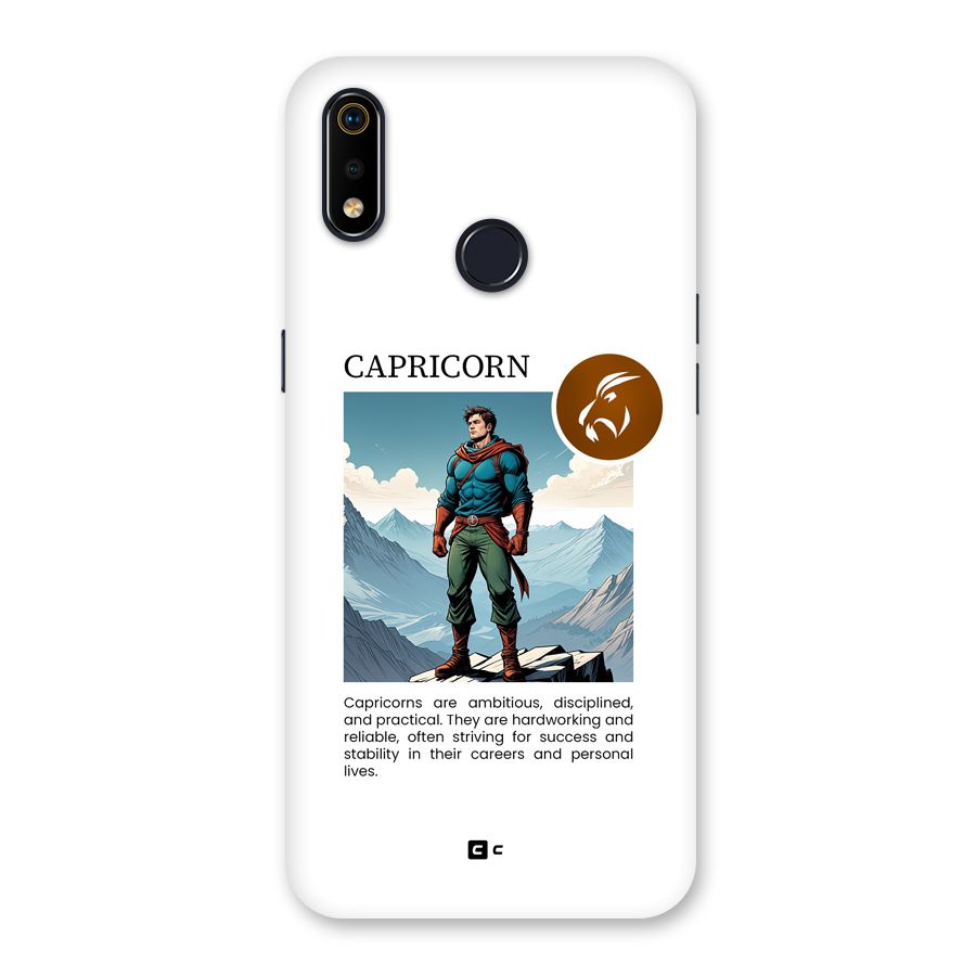 Clever Capricorn Back Case for Realme 3i