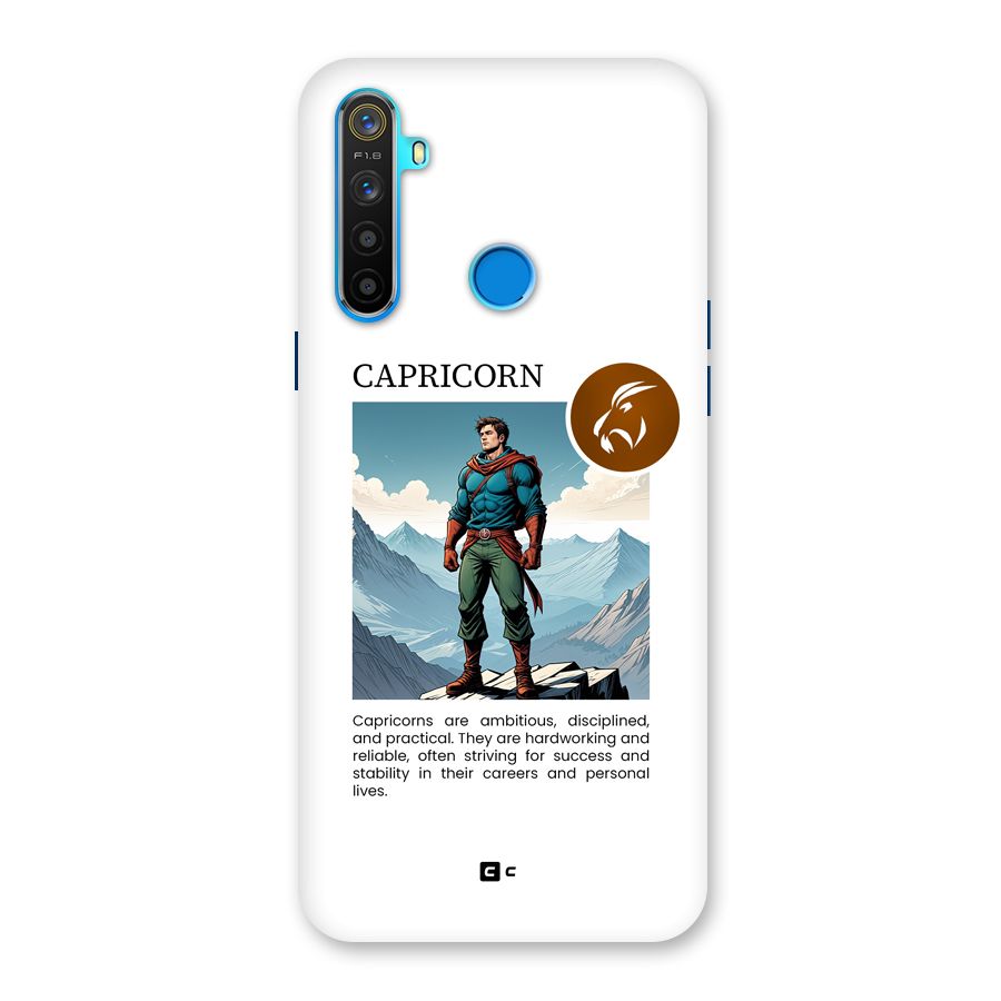 Clever Capricorn Back Case for Realme 5