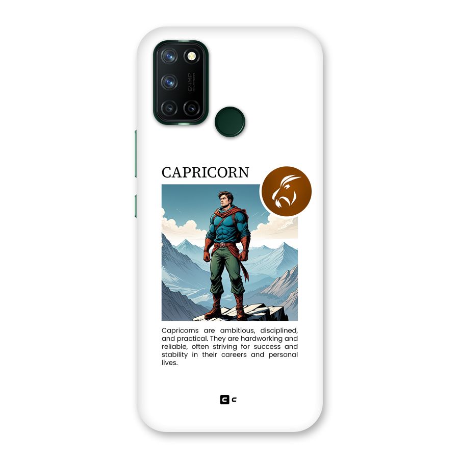 Clever Capricorn Back Case for Realme 7i