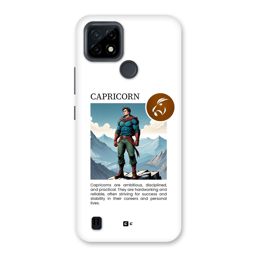 Clever Capricorn Back Case for Realme C21