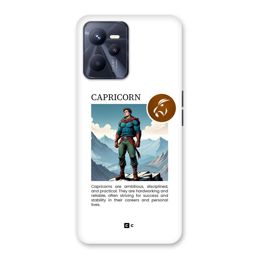 Clever Capricorn Back Case for Realme C35