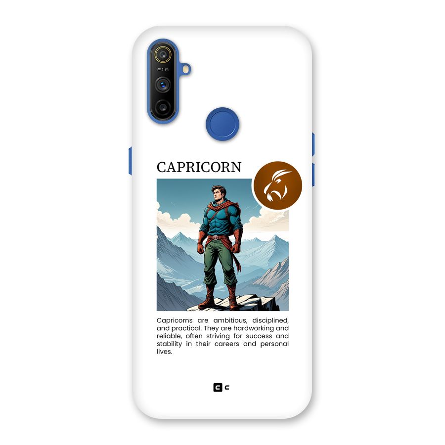 Clever Capricorn Back Case for Realme Narzo 10A