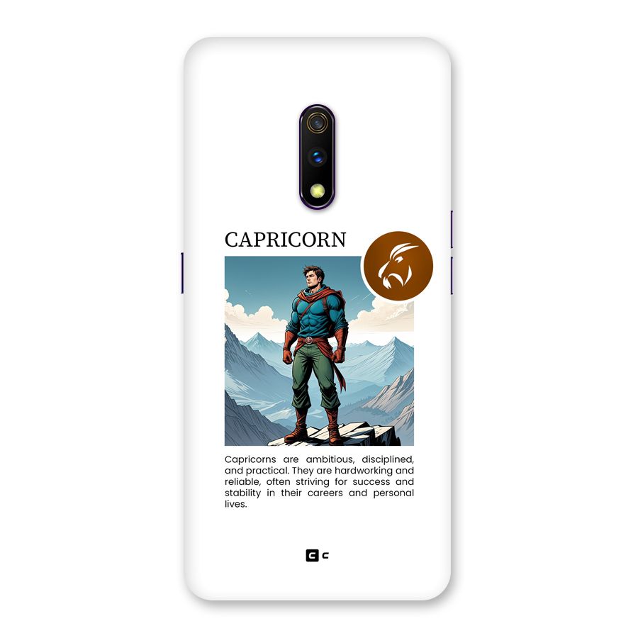 Clever Capricorn Back Case for Realme X
