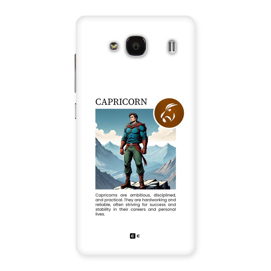 Clever Capricorn Back Case for Redmi 2 Prime