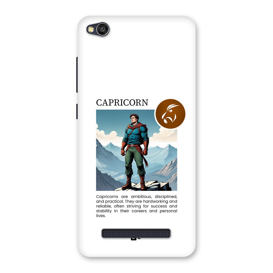 Clever Capricorn Back Case for Redmi 4A