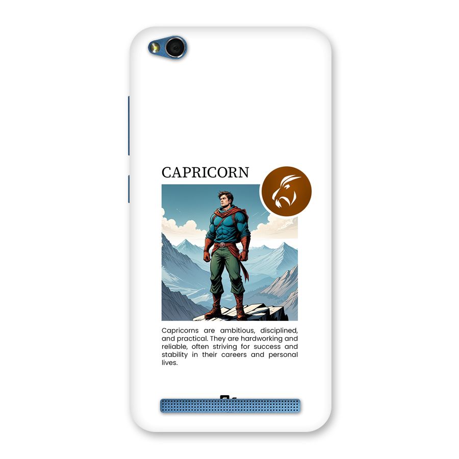 Clever Capricorn Back Case for Redmi 5A