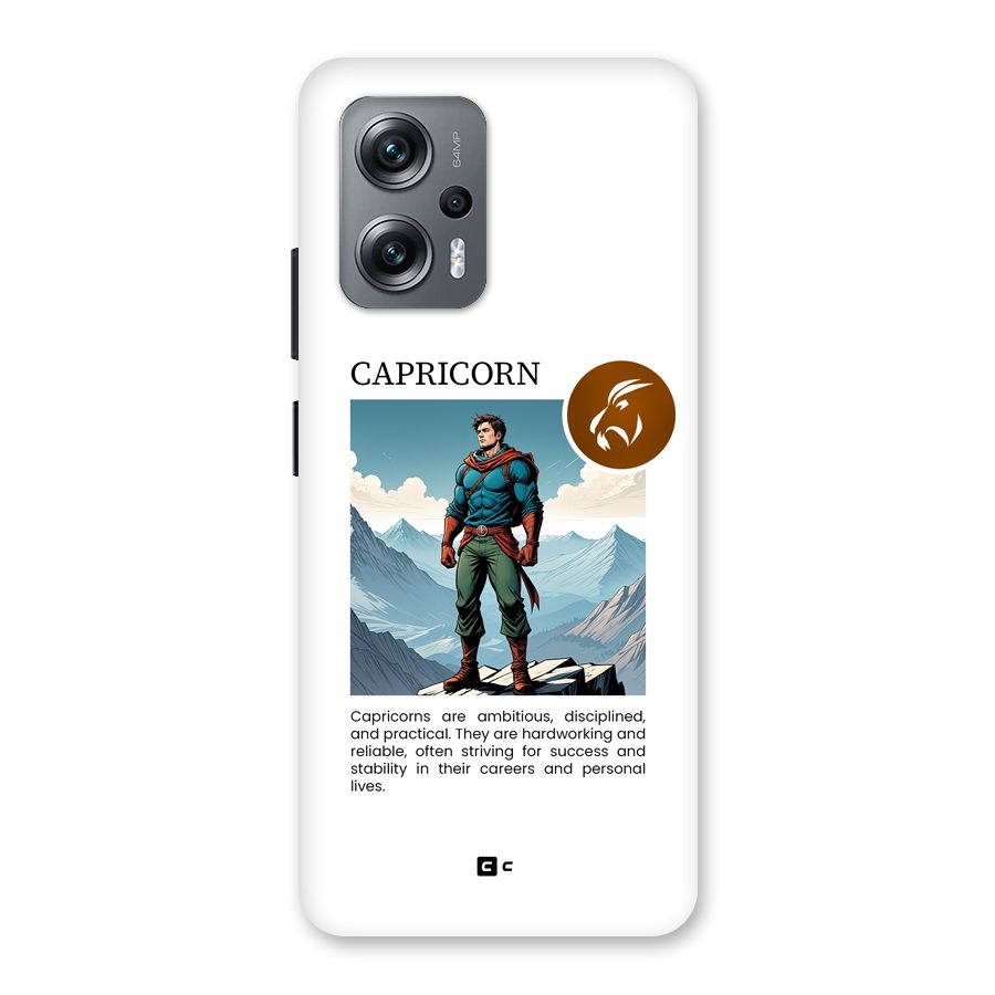 Clever Capricorn Back Case for Redmi K50i
