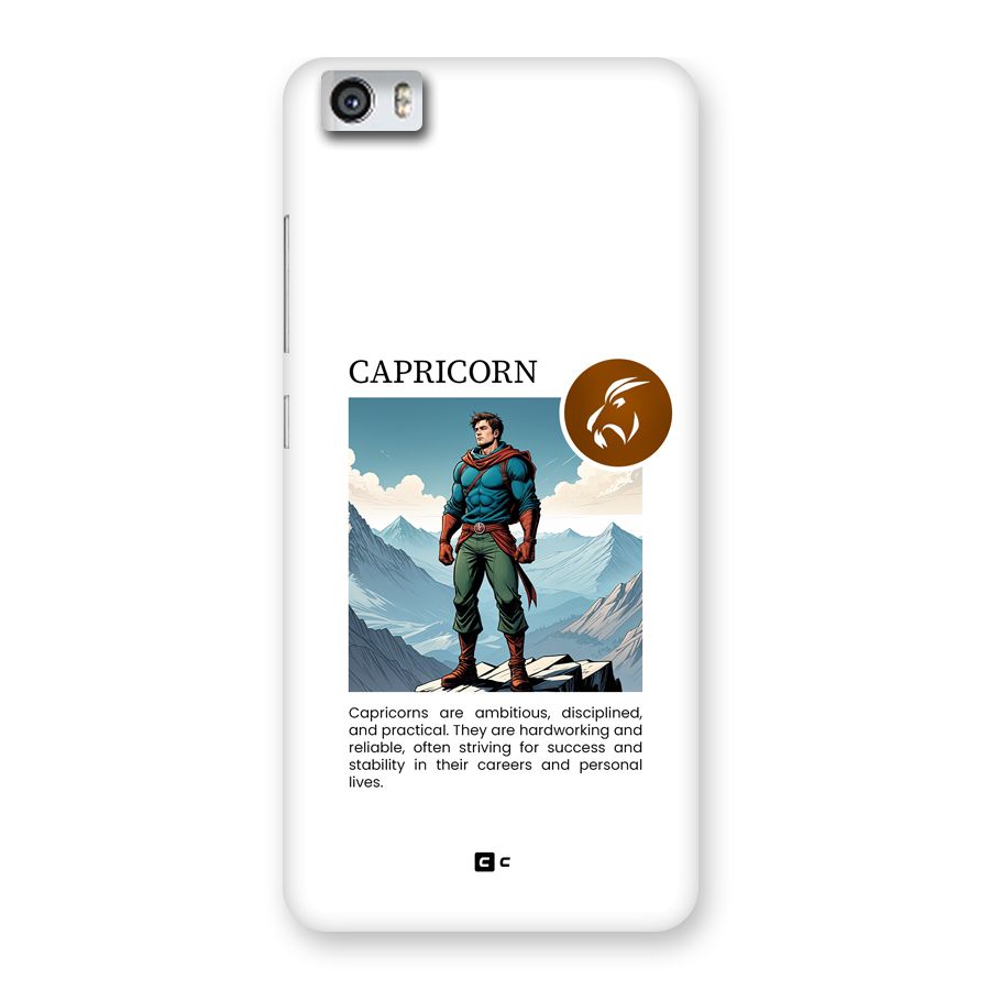 Clever Capricorn Back Case for Redmi Mi 5