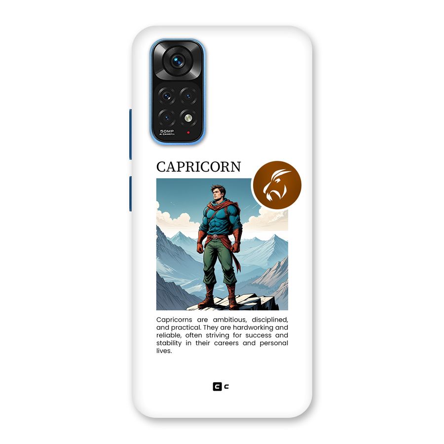 Clever Capricorn Back Case for Redmi Note 11S
