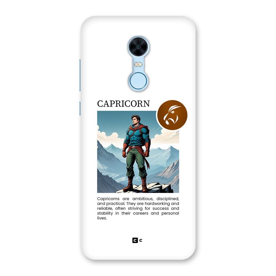 Clever Capricorn Back Case for Redmi Note 5
