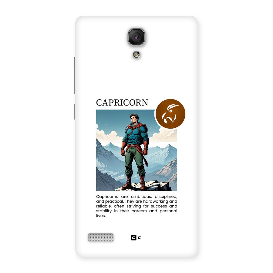 Clever Capricorn Back Case for Redmi Note Prime