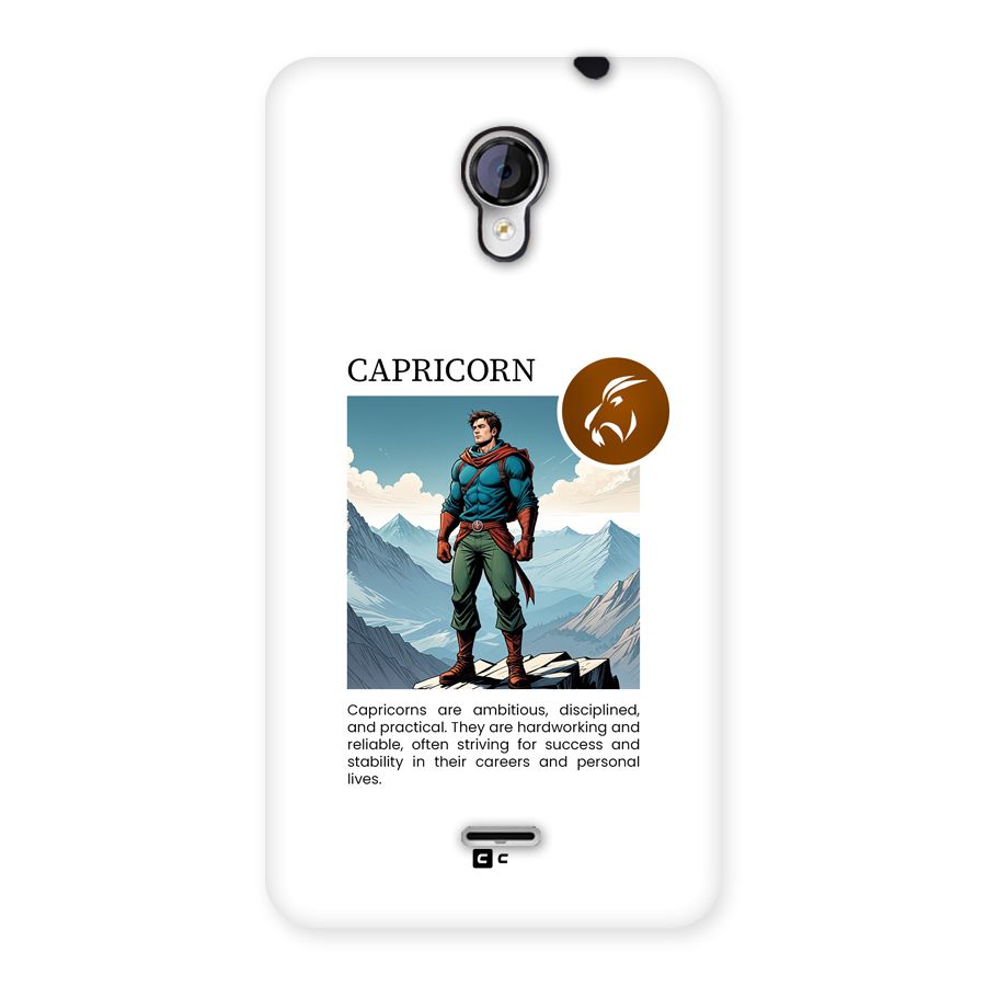 Clever Capricorn Back Case for Unite 2 A106