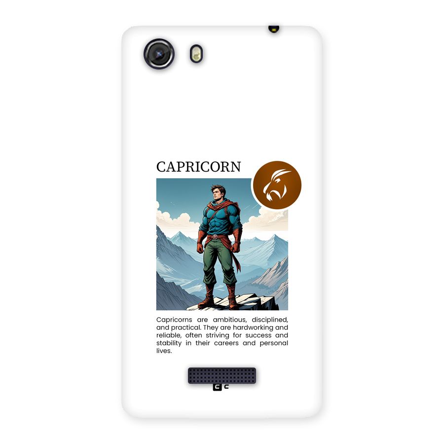Clever Capricorn Back Case for Unite 3