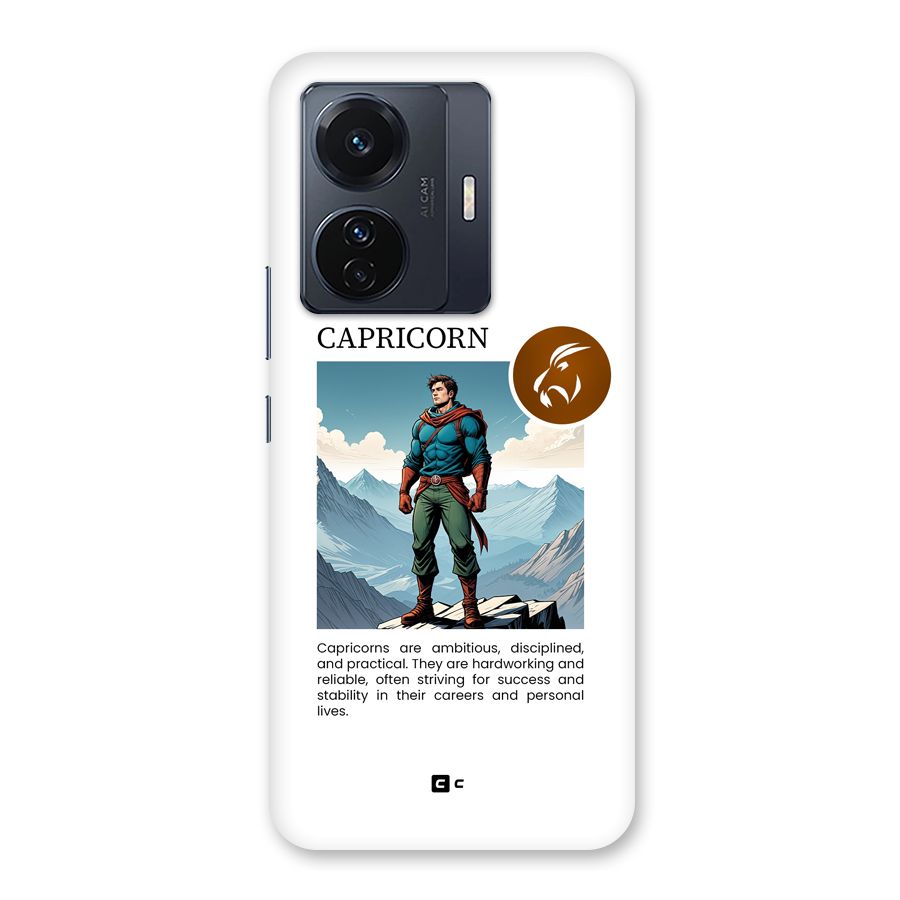 Clever Capricorn Back Case for Vivo T1 Pro