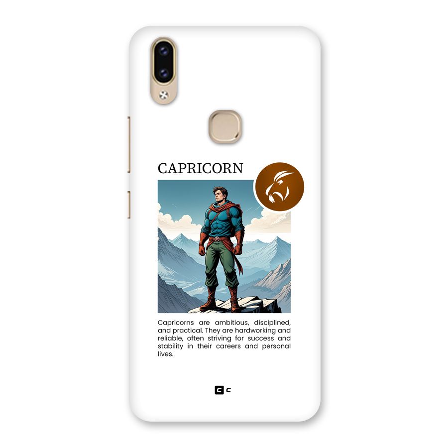 Clever Capricorn Back Case for Vivo V9 Youth
