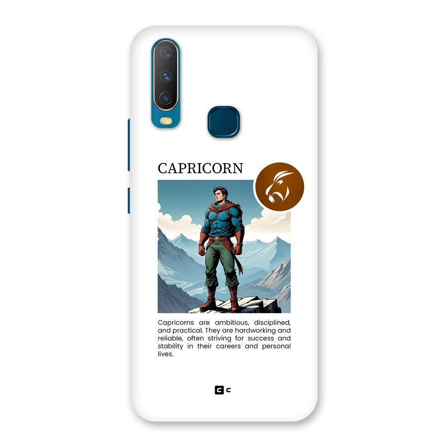 Clever Capricorn Back Case for Vivo Y11