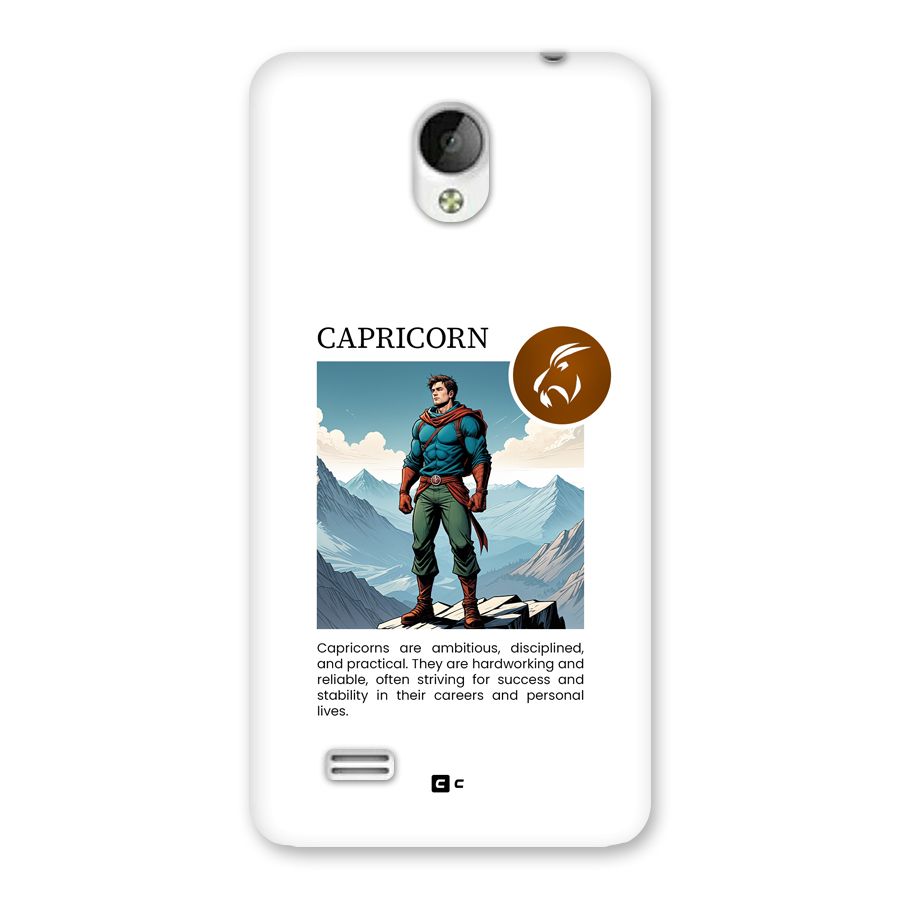 Clever Capricorn Back Case for Vivo Y21