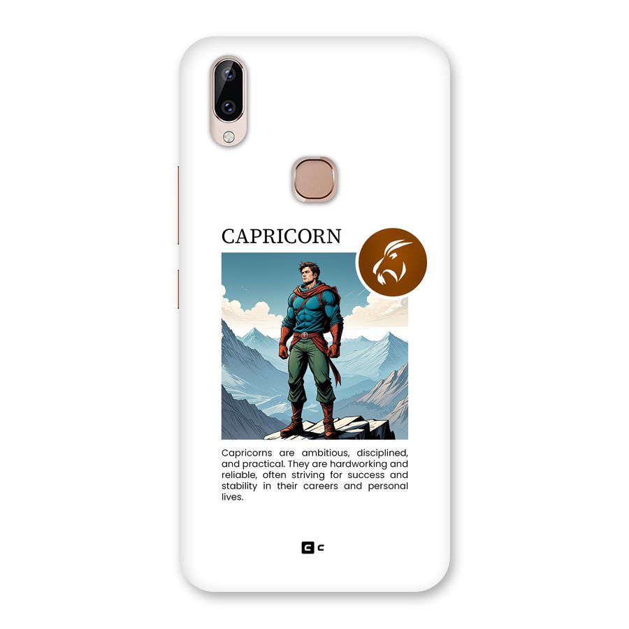 Clever Capricorn Back Case for Vivo Y83 Pro