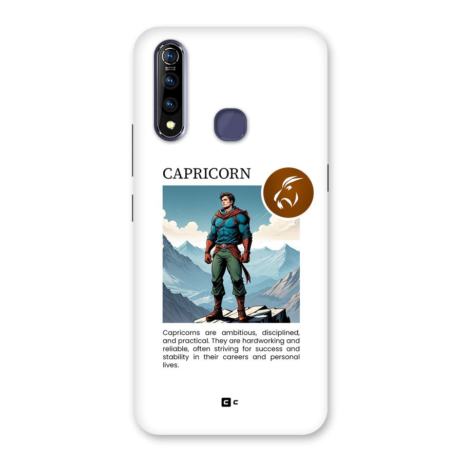 Clever Capricorn Back Case for Vivo Z1 Pro
