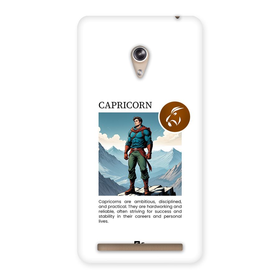 Clever Capricorn Back Case for Zenfone 6