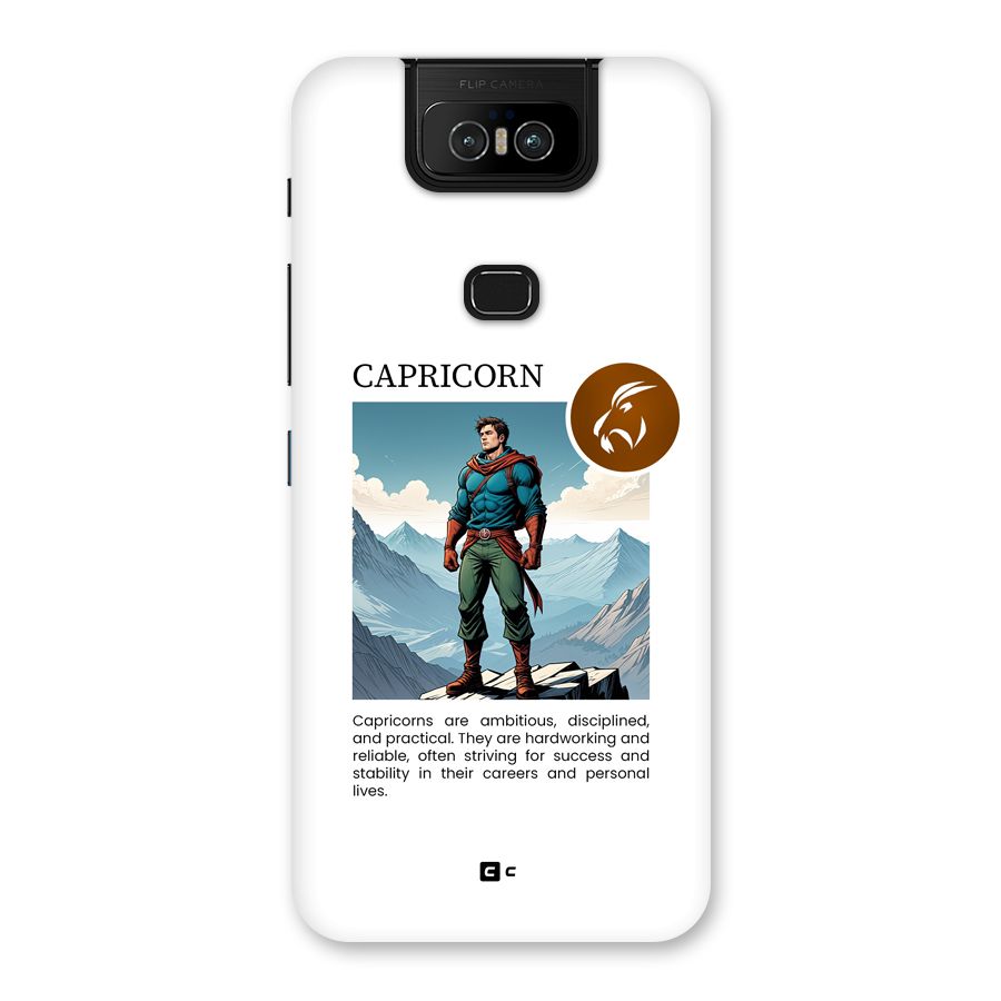 Clever Capricorn Back Case for Zenfone 6z