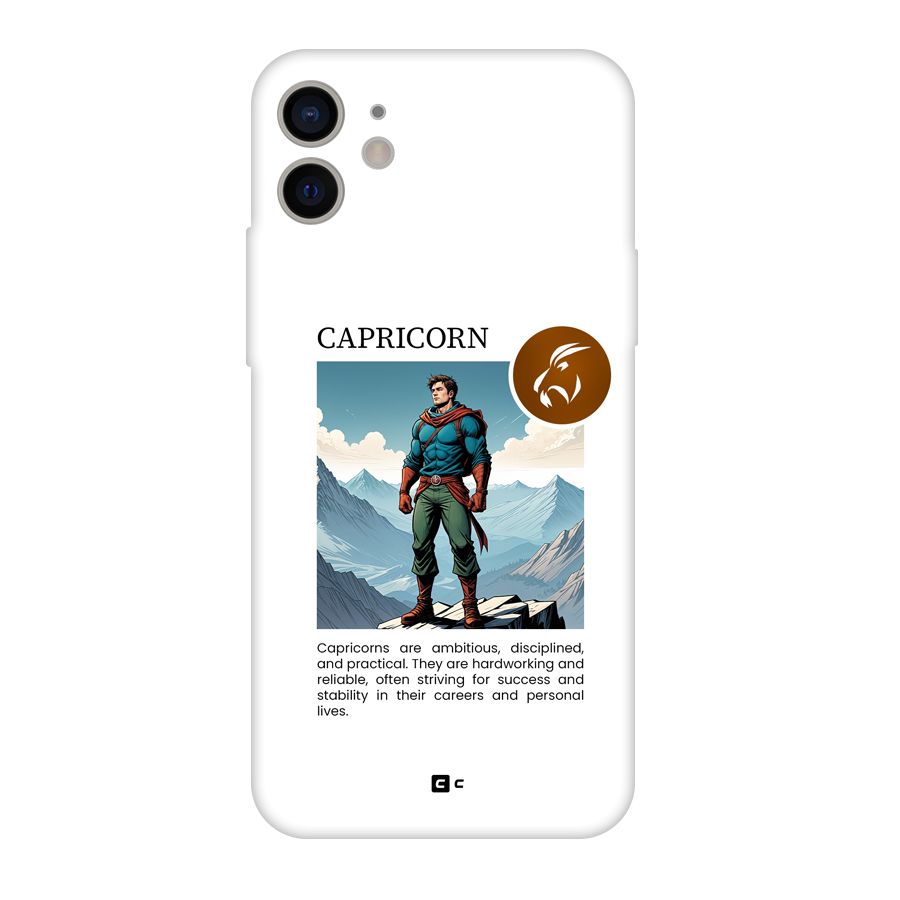 Clever Capricorn Back Case for iPhone 11