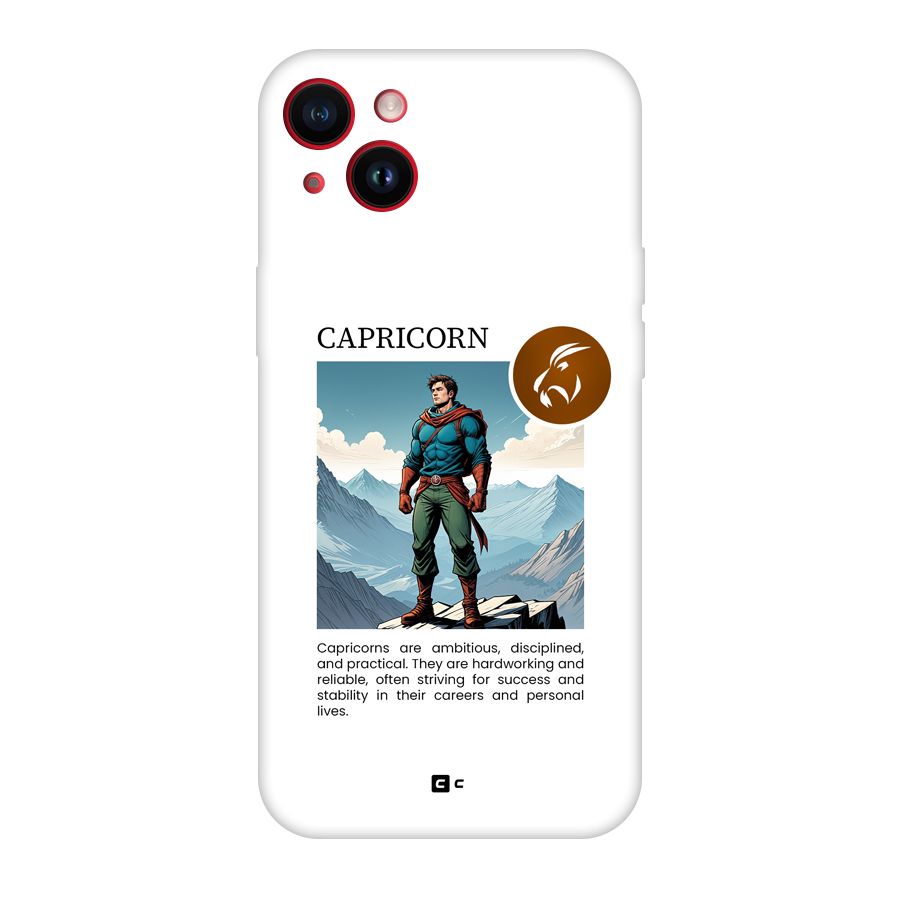 Clever Capricorn Back Case for iPhone 14 Plus