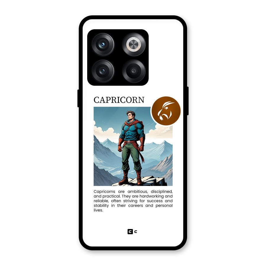 Clever Capricorn Glass Back Case for OnePlus 10T