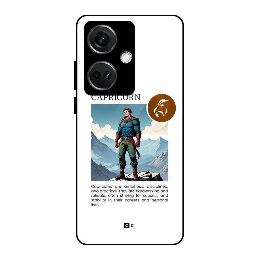 Clever Capricorn Glass Back Case for OnePlus Nord CE 3 5G