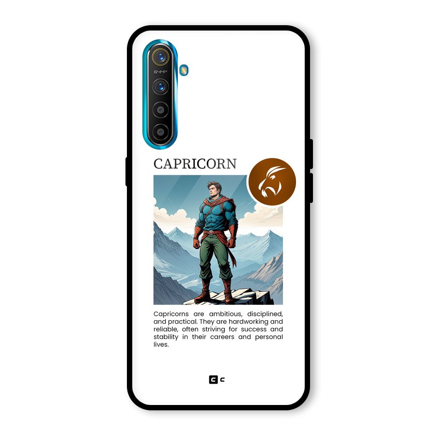 Clever Capricorn Glass Back Case for Realme X2