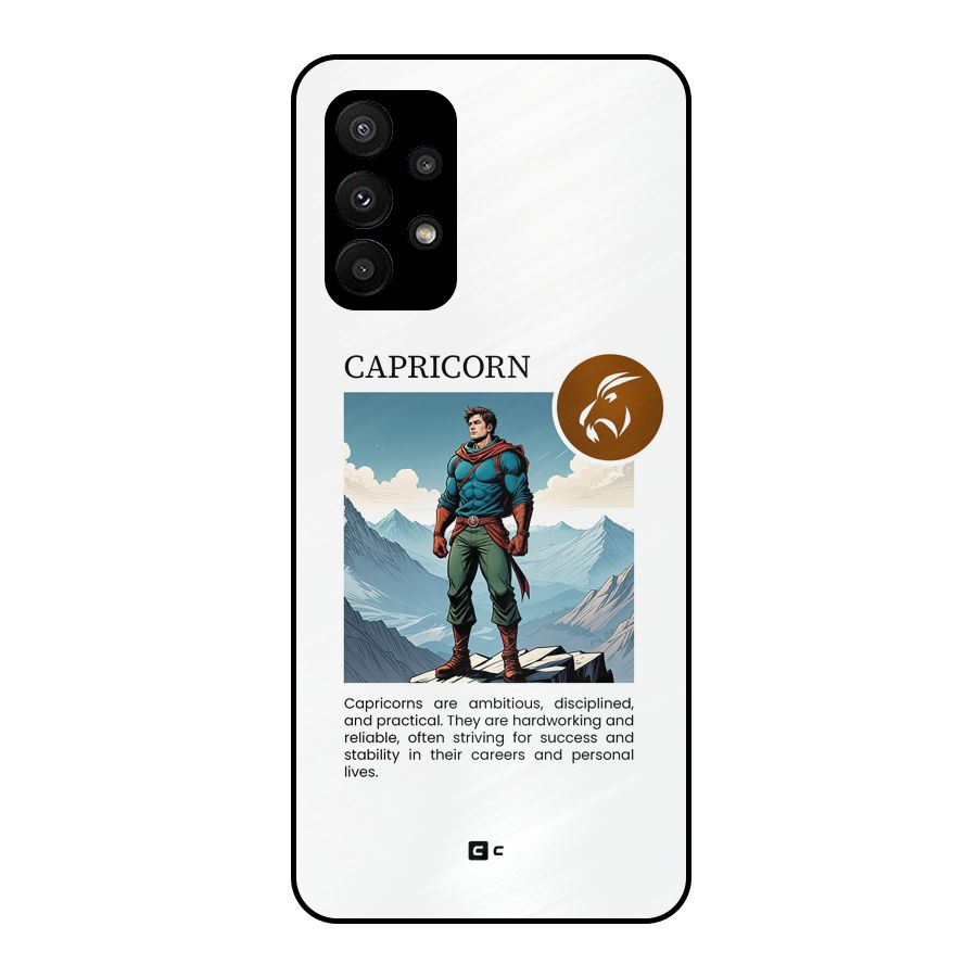 Clever Capricorn Metal Back Case for Galaxy A23