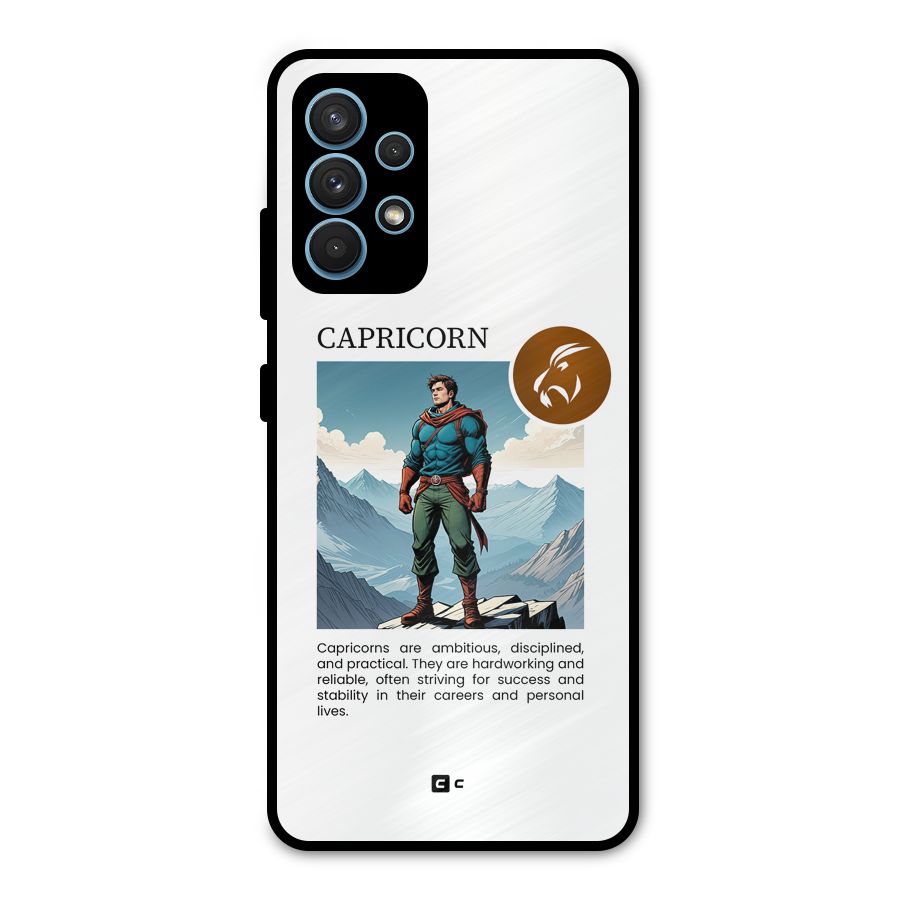 Clever Capricorn Metal Back Case for Galaxy A32