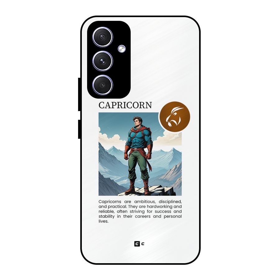 Clever Capricorn Metal Back Case for Galaxy A54