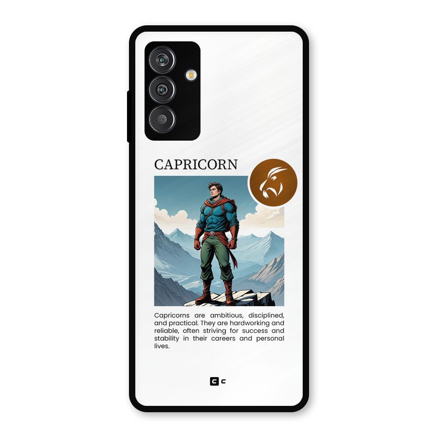 Clever Capricorn Metal Back Case for Galaxy F13