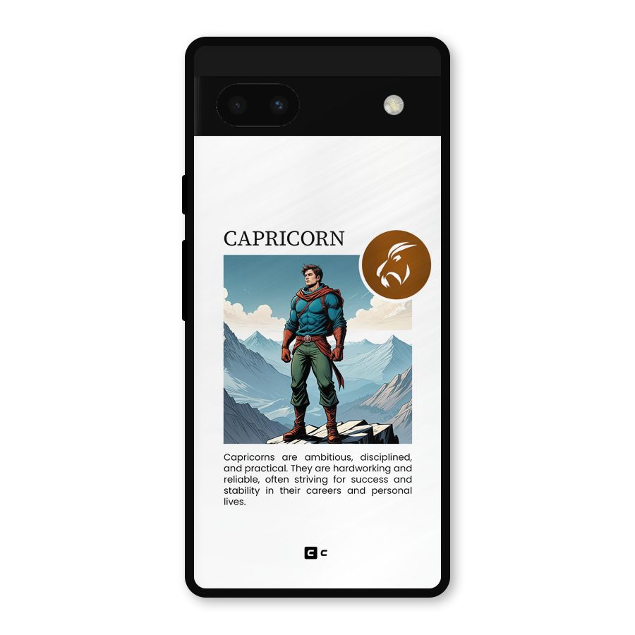 Clever Capricorn Metal Back Case for Google Pixel 6a