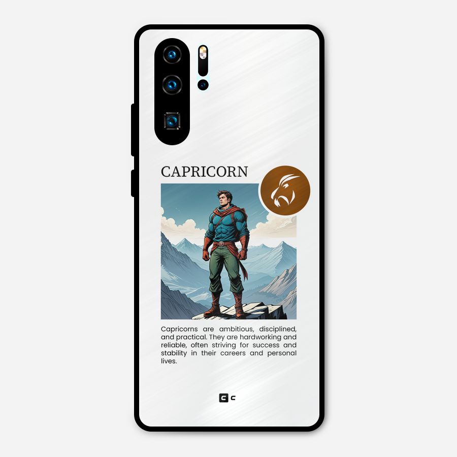 Clever Capricorn Metal Back Case for Huawei P30 Pro